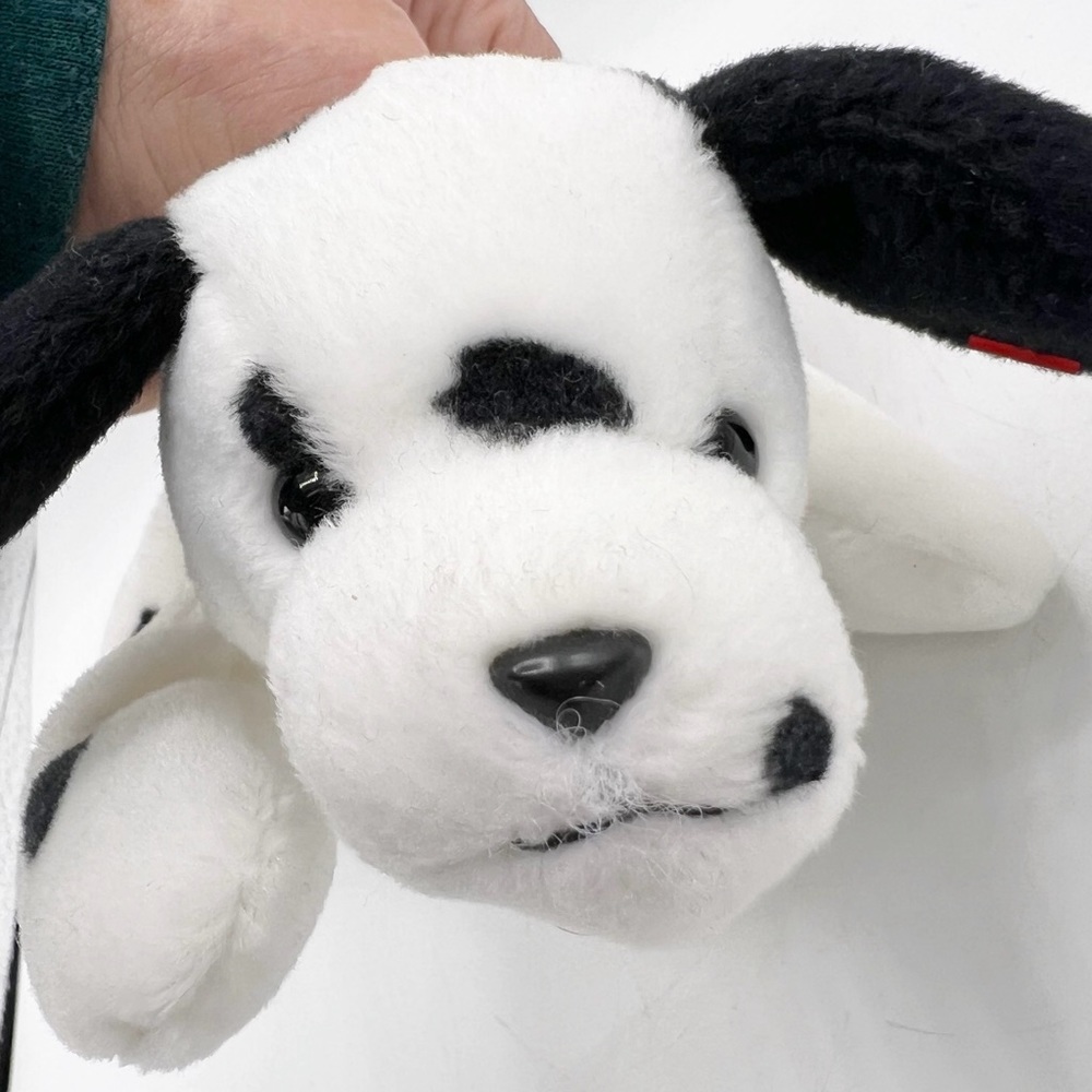 Vintage 1996 Ty Dotty the Dalmatian, Beanie Babies Collection Plush Dog, PVC - Picture 3 of 13